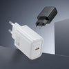 hoco N60 PD20W Type-C Charger Set with 1m Type-C to Type-C Cable, Specification:EU Plug(White)