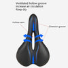 Wheel Up Mountain Bike Bicycle Seat Saddle Road Bike Bicycle Seat Accessories Equipment(Black)