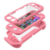 For Nintendo Switch Lite Full Cover Protective Shell TPU Console Case(Pink)