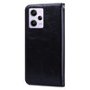 For Xiaomi Redmi Note 12 5G Global / Poco X5 Oil Wax Texture Leather Phone Case(Black)