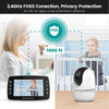 4.3" Colour Video Baby Monitor with Night Vision (EU Plug)