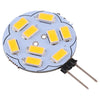 G4 9 LEDs SMD 5730 180LM 2800-3200K Stepless Dimming Energy Saving Light Pin Base Lamp Bulb, DC 12V (Warm White)