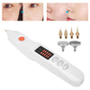 Spot Mole Pen Spot Removal Instrument Home Beauty Instrument, Spec: Charging Model UK Plug(Golden)