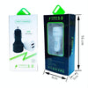 TE-092 36W Dual QC3.0 USB Fast Car Charger + USB to Micro USB Data Cable Set(Black)