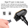 Bluetooth FM Transmitter Wireless In-Car Radio Adapter Music Player Hands-Free Calling Car Kit, Dual USB Charger, Support Bluetooth/ Micro SD Card/ Aux Input/ USB Disk