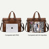 WEIXIER 15036-4 Multifunctional Men Business Handbag Computer Briefcase Single Shoulder Bag with Handbag (Black)