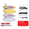 2 PCS 14g PROBEROS DW342 Lure VIB Metal Sequins(Gold)