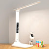 LED Intelligent Digital Display Foldable Desk Lamp, Style: Charging 3200mAh