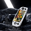 E6 Handheld Game Console 5 Inch IPS Screen Retro Gamebox, Memory: With 64GB TF Card(White)