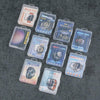 100pcs /Pack Luggage Shape Packaging Box PVC Transparent Package Box For Watch Case Lens Film, Spec: 4