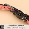 Dandali Ladies Microfiber Bottom Casual Buckle Belt Versatile Jeans Waistband, Length: 105cm(Coffee)