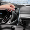 WEKOME WA-S58 K-Captain Metal Car Air Outlet Gravity Holder(Tarnish)