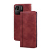 For Xiaomi Redmi 10A 4G Frosted Business Magnetic Horizontal Flip PU Phone Case(Brown)