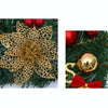 Christmas Decoration Wreath Garland Rattan Door Hanging, Specification: Gold