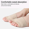 Oblique Thread Foot Guard Forefoot Pad Non-slip Split Toe Cover