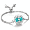 Diamond Hollow Bracelet Removable Perfume Diffuser Bracelet, Color: 4