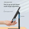 T6 2 in 1 Portable Folding Stand Wireless Charging, Style:Single Charge(Black)