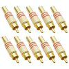 JL0924 3.5mm RCA Jack Connector (10 Pcs in One Package, the Price is for 10 Pcs)