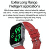 ET585 2.04 inch Silicone Strap IP68 Waterproof Smart Watch, Support ECG / Blood Composition Measurement(Black)