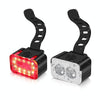 Bicycle Light USB Charging Outdoor LED Riding Lamp Set, Style: Front Light+Tail Light