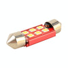 2 PCS 36mm DC12V / 2.2W / 6000K / 180LM 6LEDs SMD-3030 Car Reading Lamp (White Light)