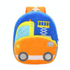 3D Cartoon Trucks Cars Plush Kids Backpack Children School Bags(Lifting Machine)