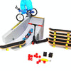Mini Finger Bike Bicycle Finger Skateboards Skate Ramp Parts Set(CDH-7)