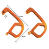 For DJI Avata 2 CQT Aluminum Alloy Drone Gimbal Lens Anti-collision Bumper(Orange)