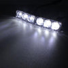 2 PCS MZ 9W 540LM 6500K 3-LED White Light Wired Car Daytime Running Light Fog Lamp, DC12-24V,Light Wire: 15cm