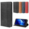For Alcatel 1V (2019) without Fingerprint Hole Magnetic Buckle Retro Crazy Horse Texture Horizontal Flip Leather Case with Holder & Card Slots & Photo Frame(Brown)