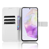 For Samsung Galaxy A56 5G Diamond Texture Leather Phone Case(White)