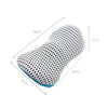 Car Supplies Lumbar Support Memory Foam Car Backrest Lumbar Cushion Seat Cushion Lumbar Pillow, Colour: Crystal Velvet Dark Gray