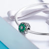 S925 Sterling Silver Pendant Summer Green Beads DIY Bracelet Necklace Accessories