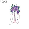 10pcs Waterproof Small Fresh Water Transfer Color Tattoo Stickers(RC-514)