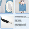 Breathable Canvas Cat Carrier Bag, Large, Blue - Handheld & Portable