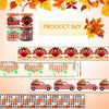 4.55m x 6.3cm Thanksgiving Ribbon Multi-purpose Harvest Season Gift Box Packaging Ribbon(B)