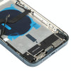 iPhone 12 Pro Max Blue Back Cover Assembly with Wireless Charging