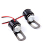 2 PCS 12V 3W Eagle Eyes LED Light For Motorcycle Wire Length: 45cm(White Light)
