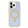 For iPhone 11 Pro Max Vacuum Airbag Y2 Series Transparent MagSafe Magnetic Phone Case(Yellow)