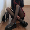 Women Spring And Summer JK Sweet Lolita Pantyhose, Color: Black Dot(Exquisite Packaging)