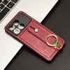 For Xiaomi Redmi K70/K70 Pro Wristband Leather Back Phone Case(Red)