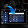 A2891 7 inch Car HD MP5 Carplay Bluetooth Music Player Reversing Image All-in-one Machine Support FM / U Disk with Remote Controler, Style:Standard + 4LEDs Light Camera