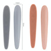 3x Cat Tongue Grooming Brush Set - Grey - Reduces Shedding