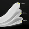 Inner Increased Insoles Sports Shock Absorption Increased Breathable Sweat-absorbent Deodorant Invisible Pad, Thickness:3.5cm(43-44)