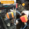 Motorcycle LED Turn Signal Relay(Fresh Orange)