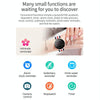 T8 1.3-inch Heart Rate/Blood Pressure/Blood Oxygen Monitoring Bluetooth Smart Watch, Color: Silver