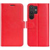 For Samsung Galaxy S25 Ultra 5G R64 Texture Horizontal Flip Leather Phone Case(Red)