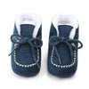 D2245 Winter Warm Baby Cotton Boots Plus Velvet Thickened Baby Walking Shoes, Size: 13cm(Navy Blue)