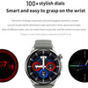 J45 1.43 inch BT5.1 Smart Sport Watch, Support Sleep / Heart Rate / Blood Oxygen / Blood Pressure Health Monitor(Black)
