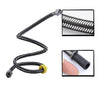 304 Stainless Steel Metal Weave High-pressure Explosion-proof Hot And Cold Water Inlet Hose, Size:100 cm